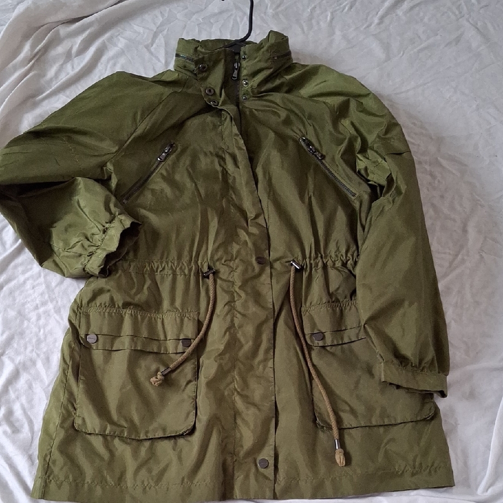 Kenneth Cole New York Olive Green Jacket